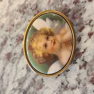 Angel Brooch